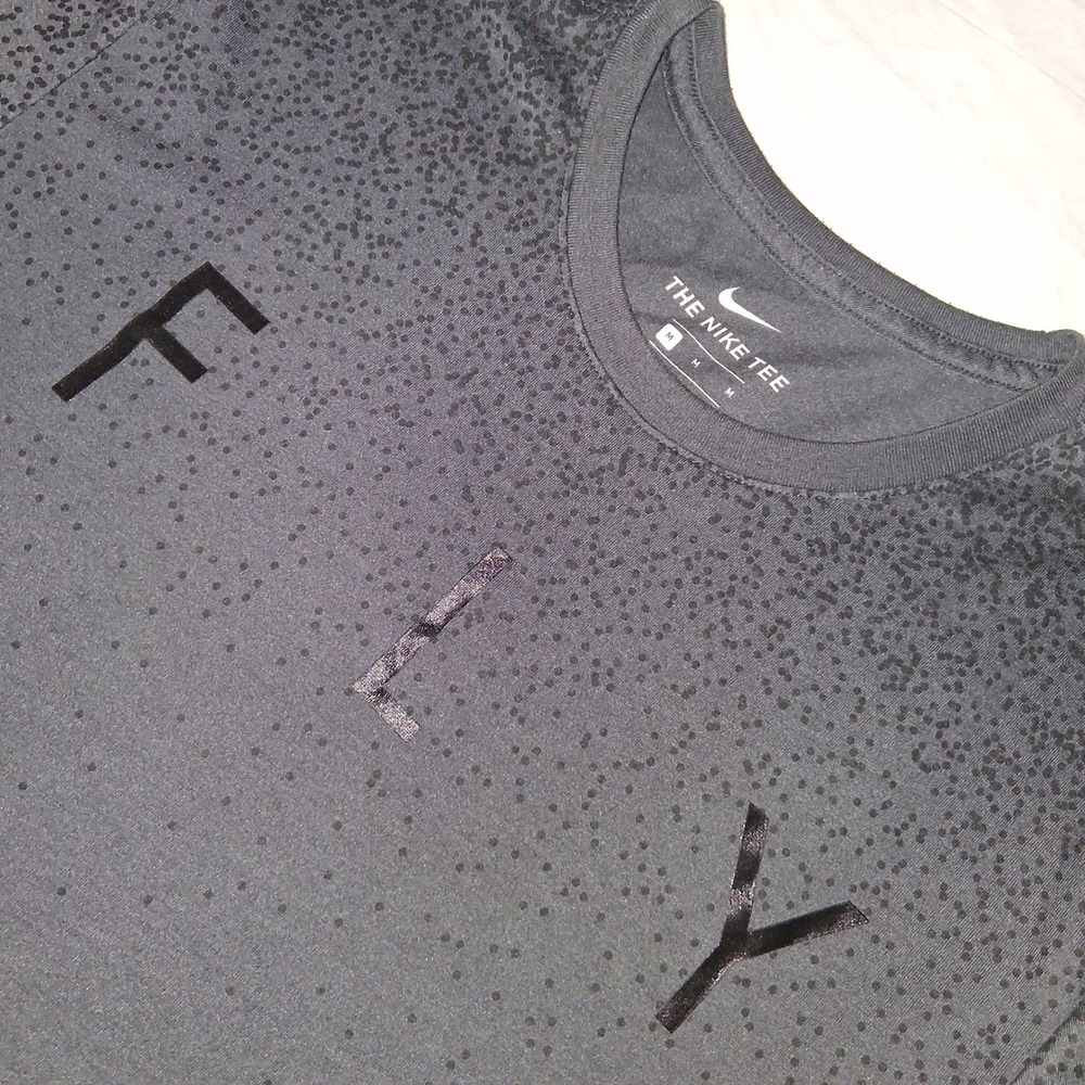 Nike Dri Fit Athletic Cut FLY Graphic T Shirt Mens Medium‎
